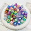 16mm Polygonal Cracked AB Bicolored Beads-B10