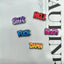 Bad Words Large Size Focal Acrylic Shaped Beads 💕
