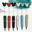 Mouse Head Clay Rhinestone Beadable Pens