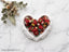 18mm Red Rhinestone Christmas Fancy Beads (5pcs)