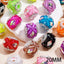 20mm Diamond Neon Beads (5pcs)-T7