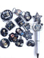 Doll Designer Westwood Acrylic Beads Mix-AA5