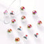 16mm I Love You Roses AB Beads Mix-C12