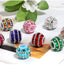 17mm Rhinestone and Square Crystals Fancy Bead (5pcs)