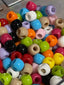 8mm 4 Holed Bead Mix (100pcs)