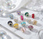 18mm Hexagonal Rhinestone Fancy Beads-Q7