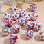 16mm American Pride Beads