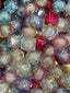 16mm Hexagon Colored Double Layered AB Mix-I13