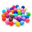 15mm Stone Printed Silicone Beads