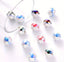 16mm Heartbeat Print AB Beads Mix-L21