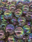 16mm Luminous Glitter Beads (single colors)