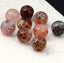 16mm Animal Print Wide Hole Neutral Colors Mix-Y10