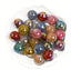 20mm AB Super Glitter Acrylic Beads Mix (10pcs)