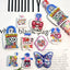 School days Acrylic Shapes Beads-DD21