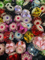 18mm Oval and Hearts Cristal Rhinestone Beads (5pcs)