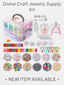 Divine Craft Jewelry Supply Kit (Over 5000pcs)