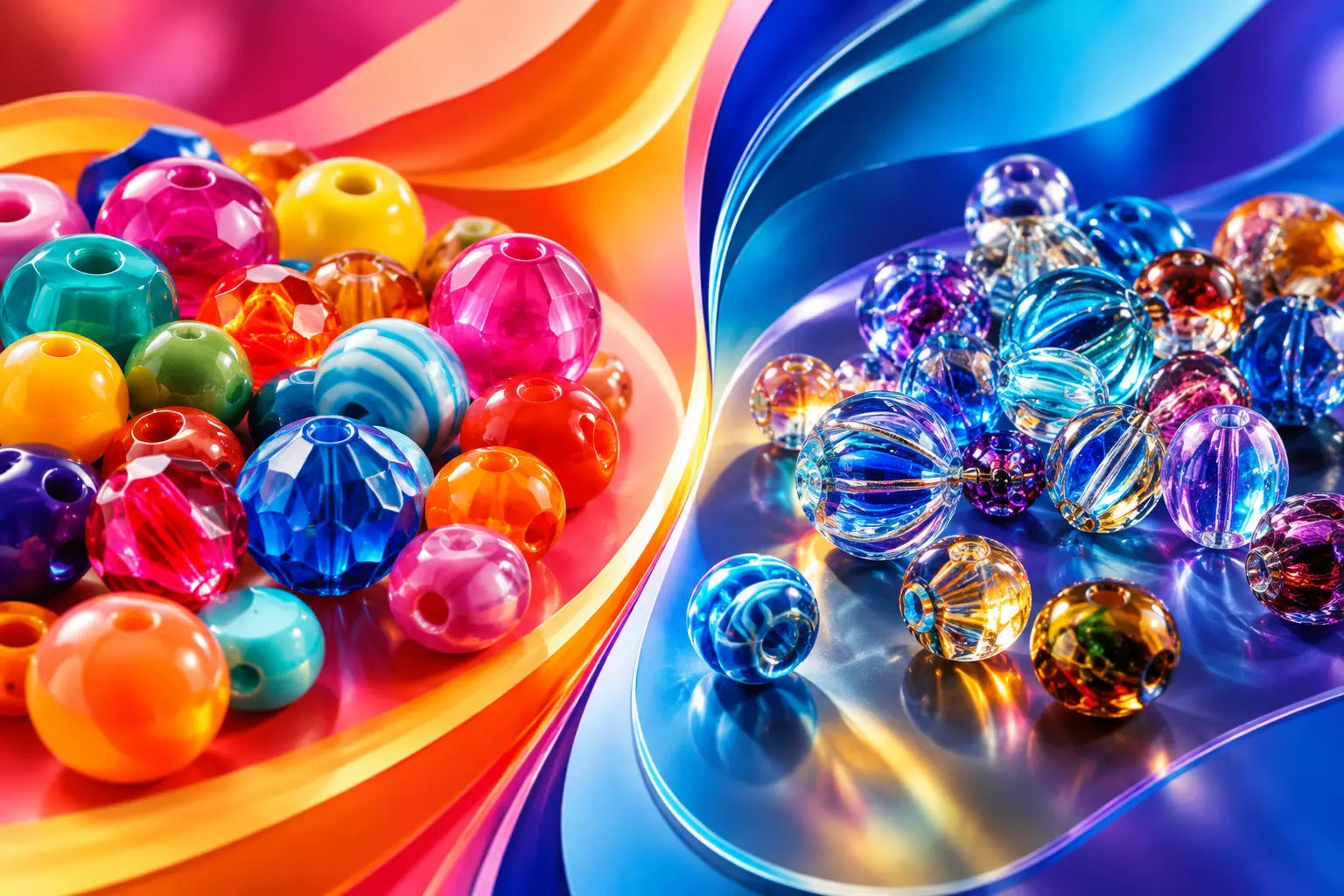 Acrylic Beads Versus Glass Beads for Crafts