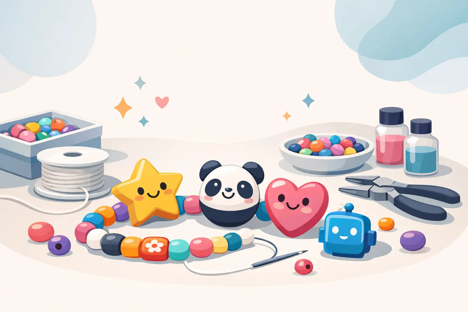Character Beads for Crafts That Stand Out