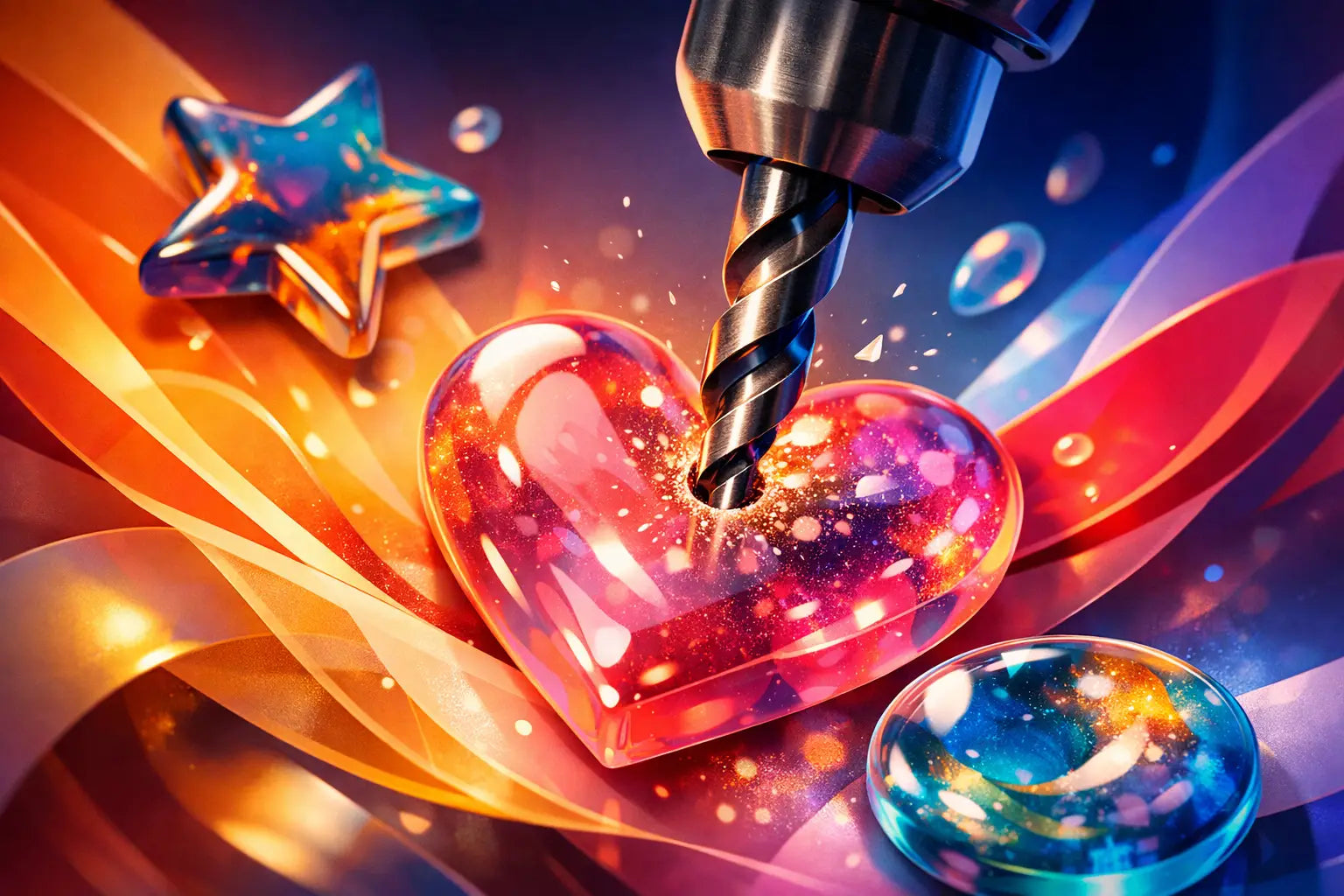 How to Drill Resin Charms Without Cracking Them
