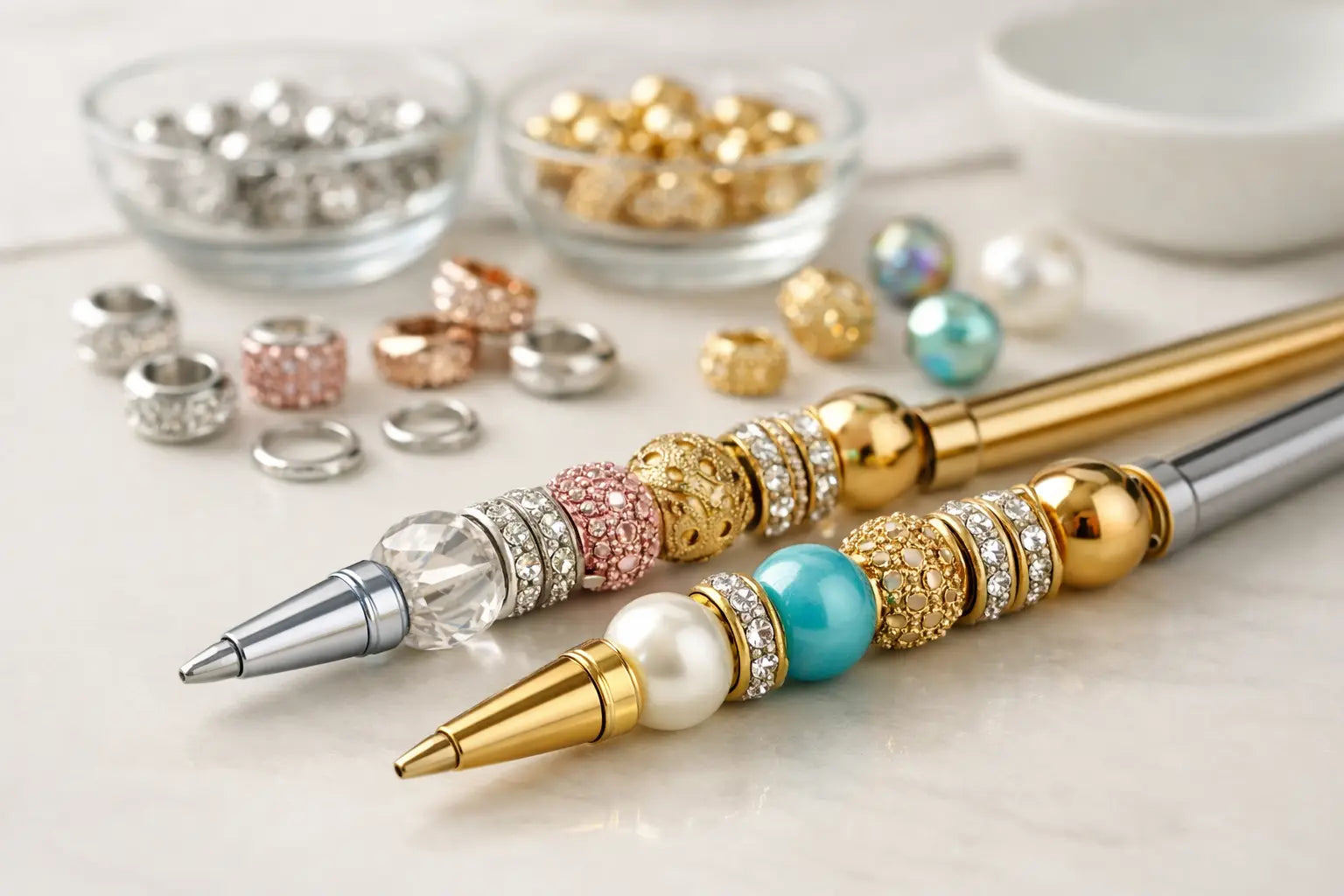 Spacer Beads for Beadable Pens That Fit