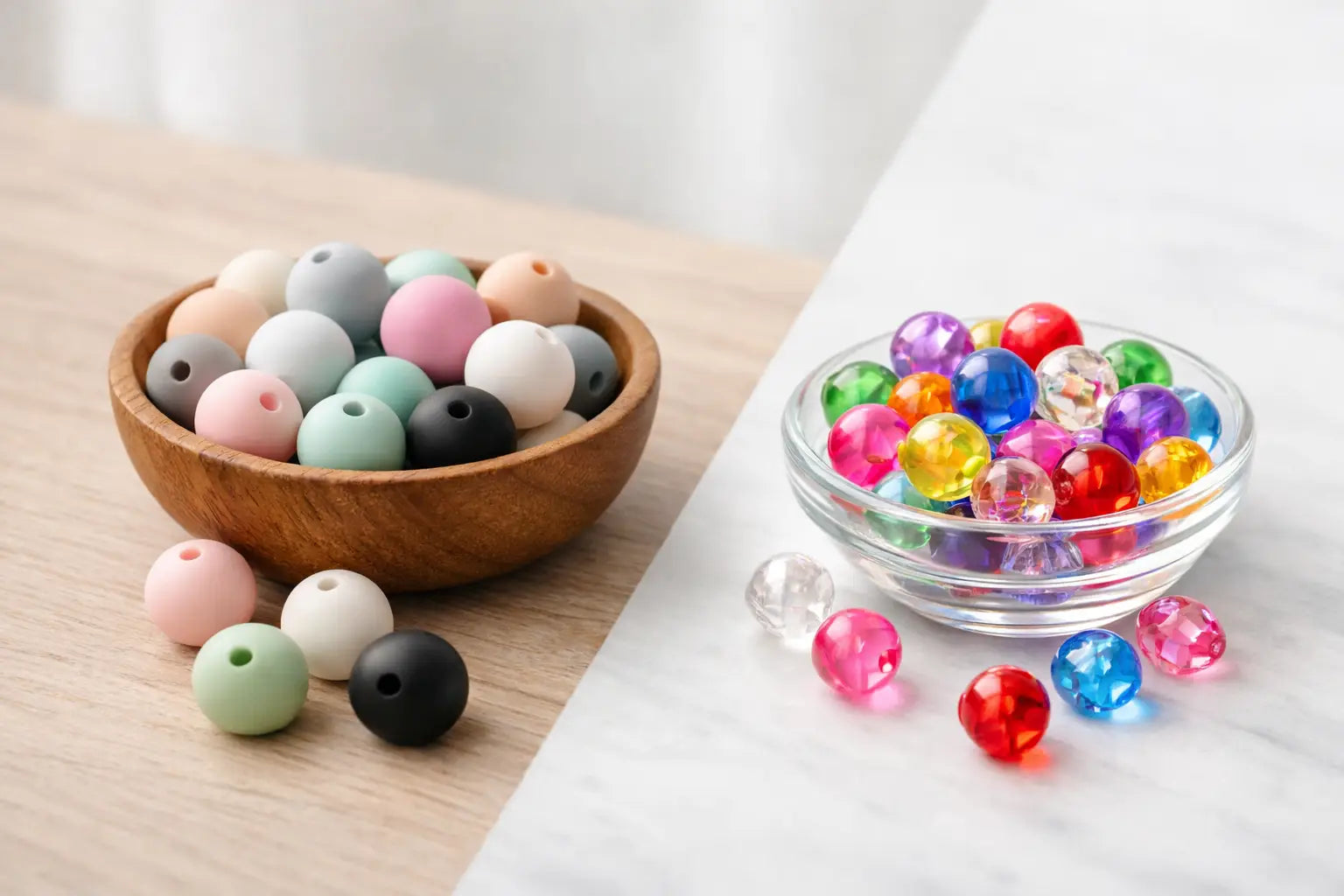 Silicone Beads vs Acrylic: Which Fits?