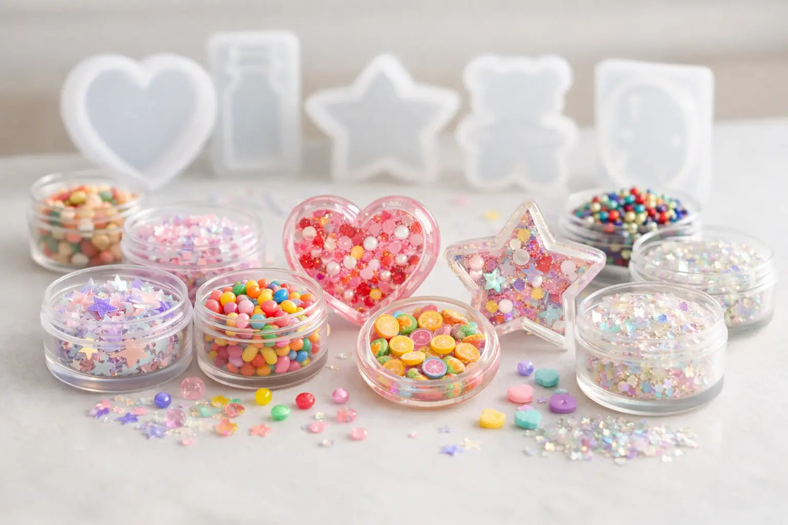 Resin Shaker Mold Fillers That Pop
