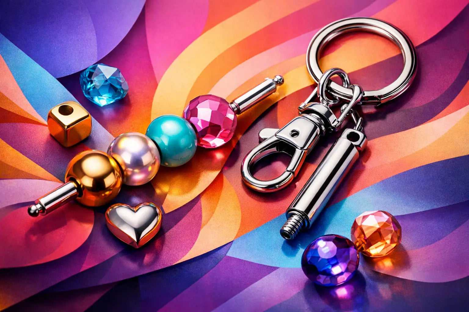 Beadable Keychain Hardware Guide