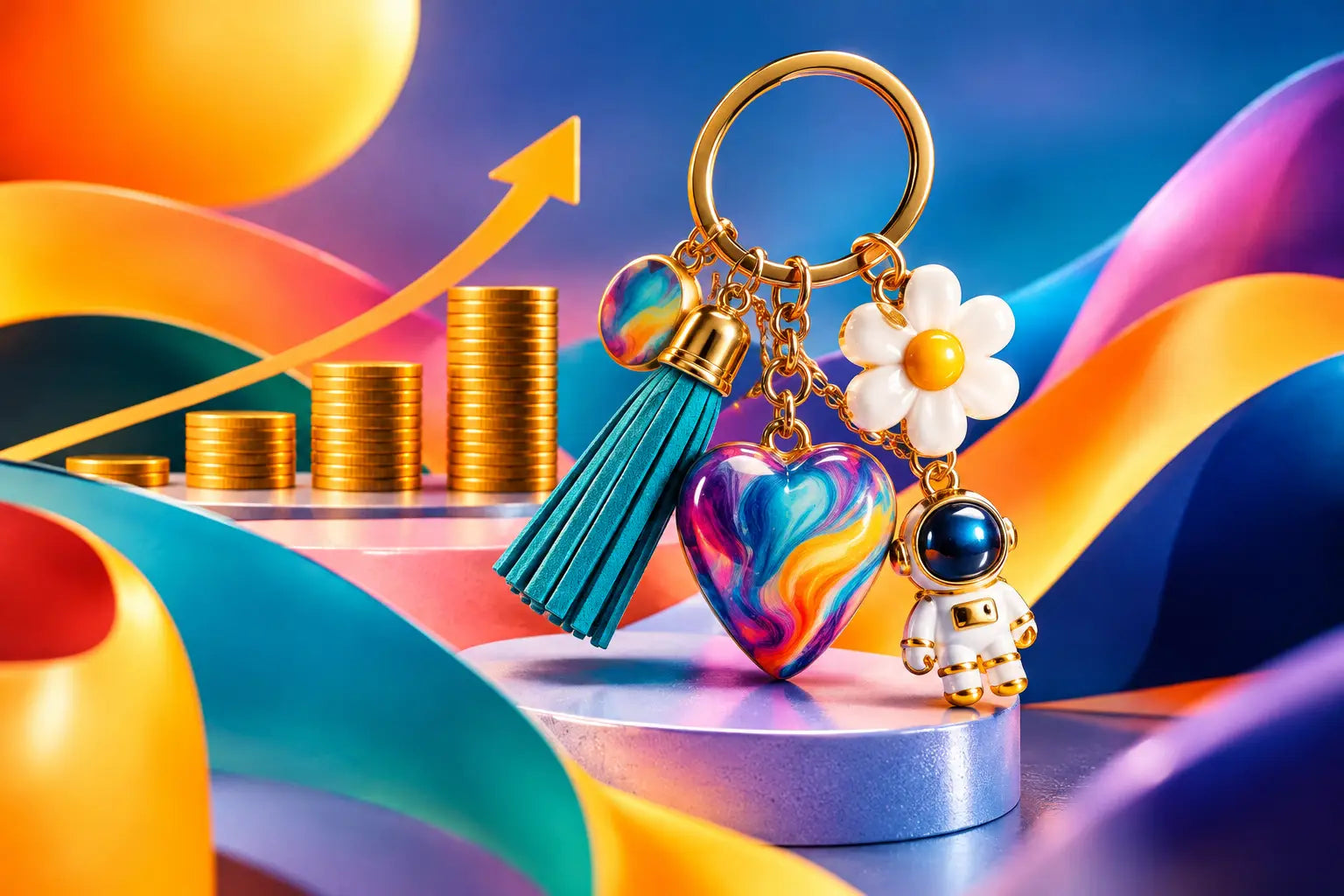Custom Keychain Profits for Creative Sellers