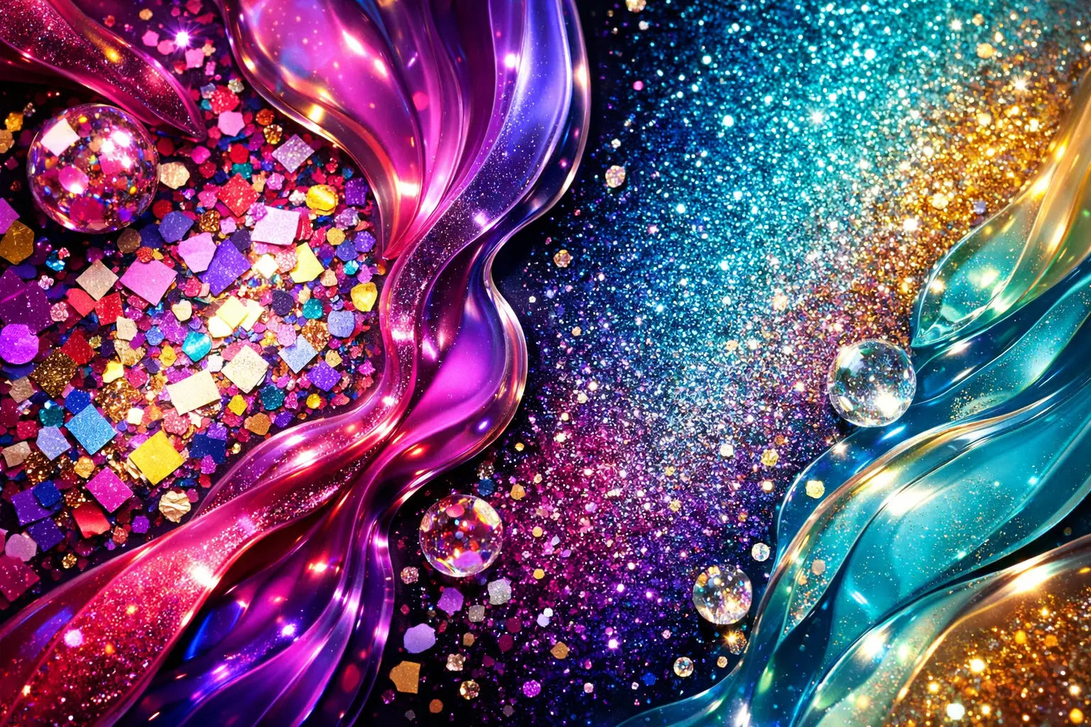 Chunky Glitter vs Fine Glitter for Resin Crafts