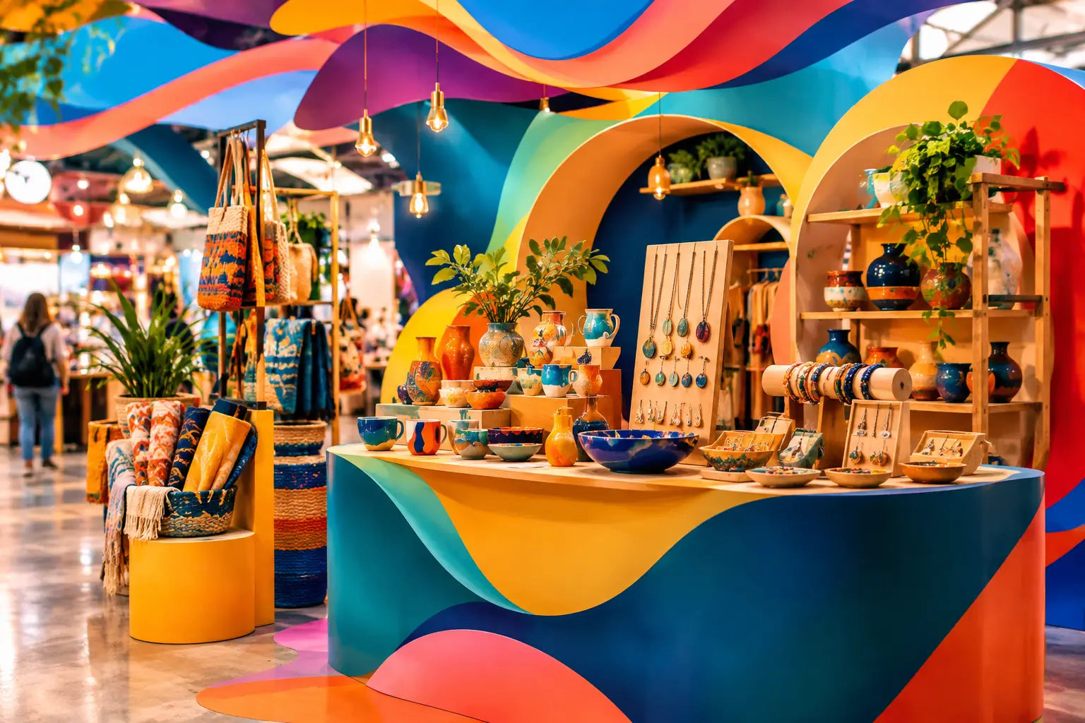 Craft Booth Displays That Make Shoppers Stop