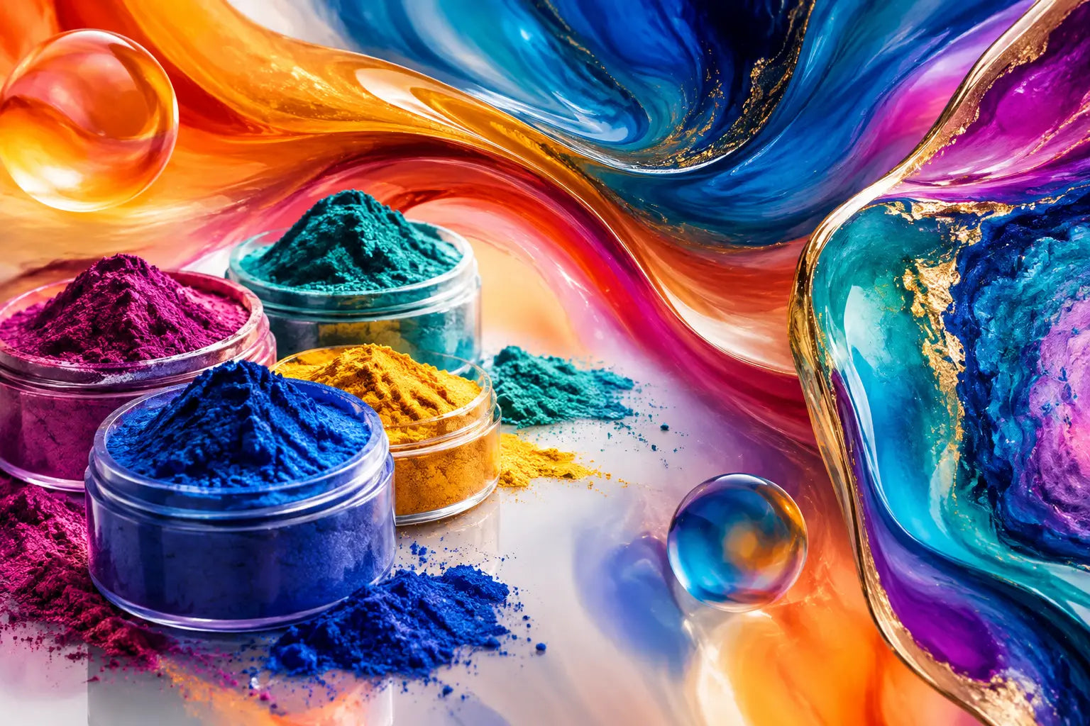 A Guide to Resin Pigment Powders for Makers