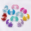 Colorful Metallic Metal Spider Bead Caps (10pcs)
