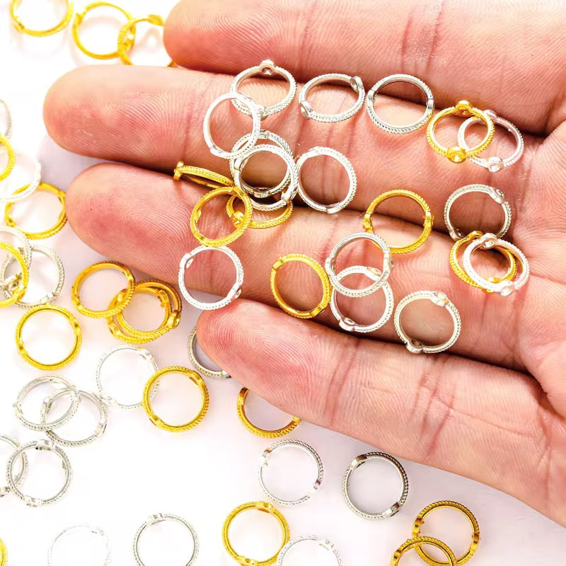 Metal Hoop Frame for Bracelets