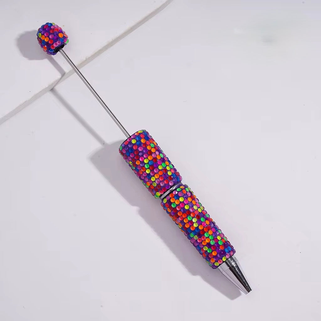 Clay Rhinestone Bright Colored Beadable Pens