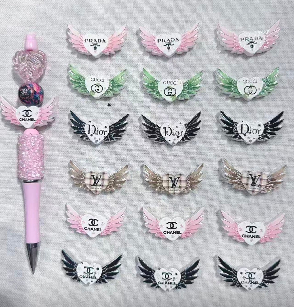 Brand Wings Mix Beads-💕