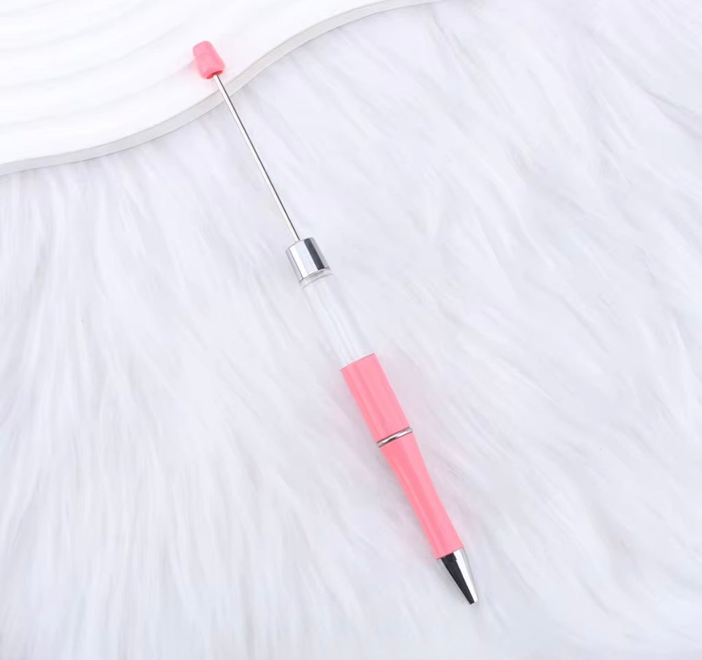 Shaker/Snowglobe beadable pens (Style 2)