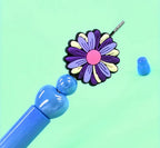 Purple Peataled Daisy Focal