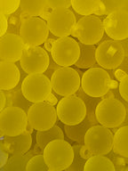 16mm Frosted Solids Pendant Beads (Single Color and Mix)