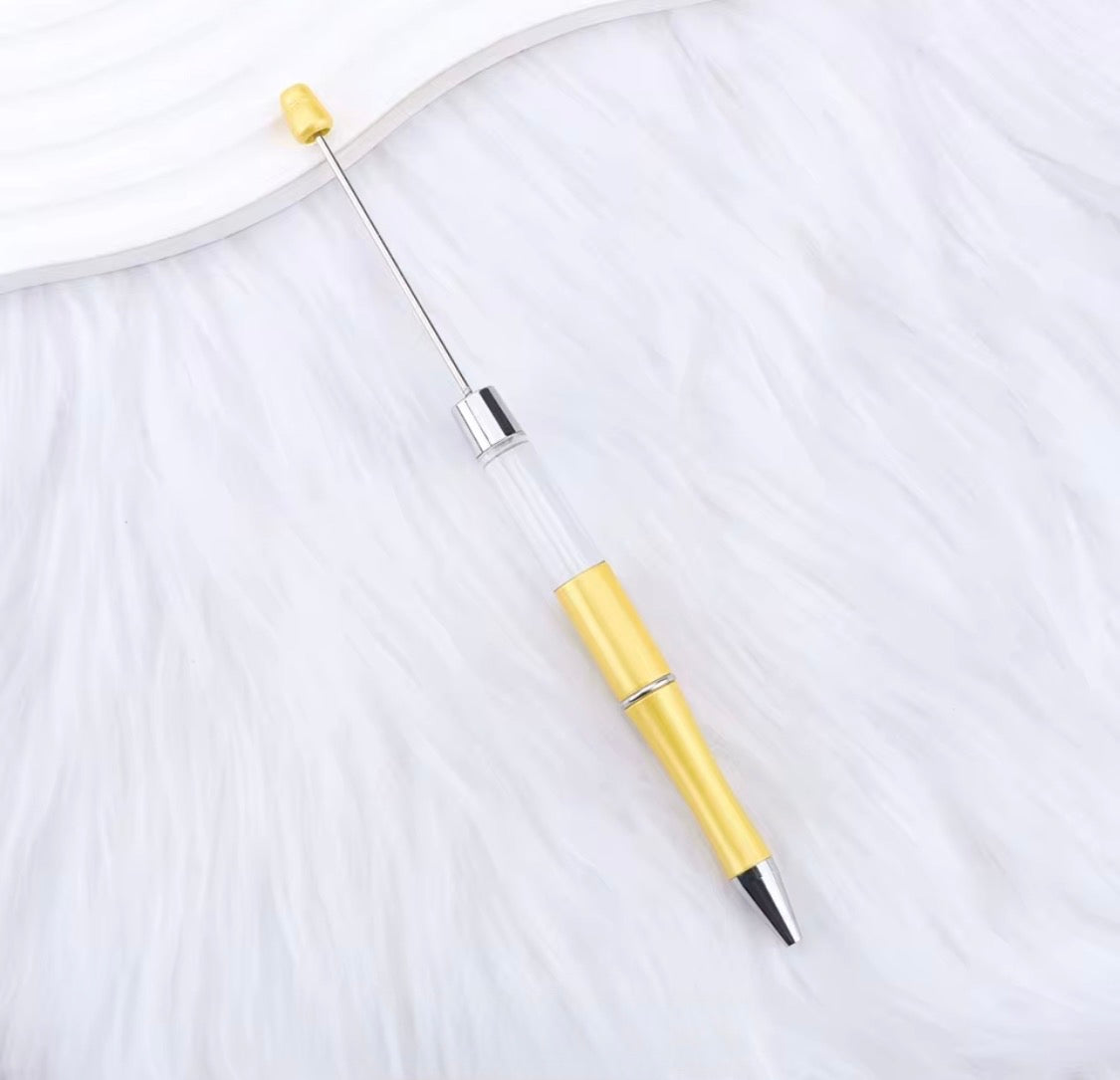 Shaker/Snowglobe beadable pens (Style 2)