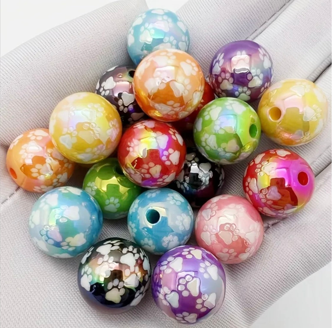 16mm Paw Print Brights Mix-G5 Main image