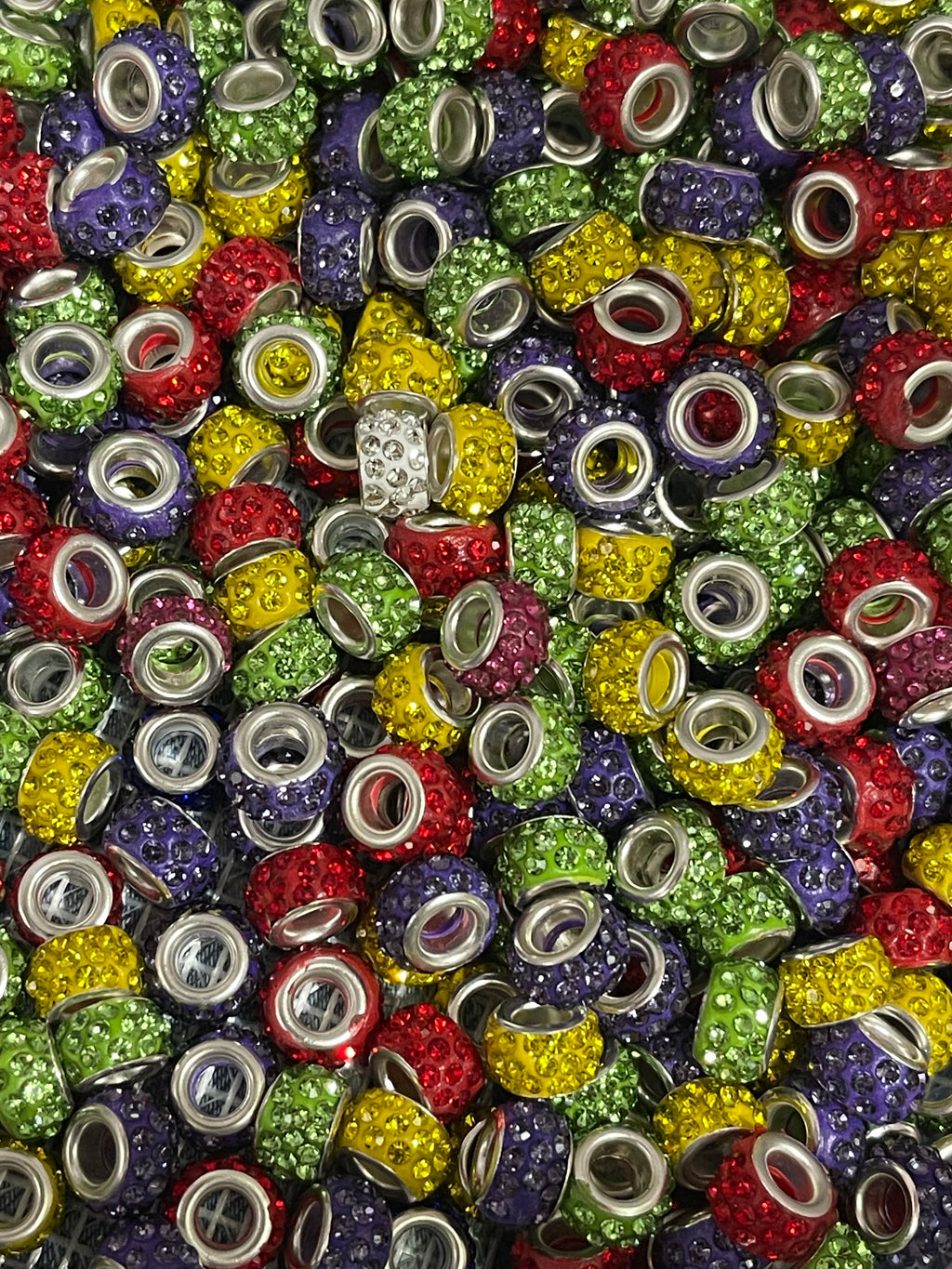 Rhinestone Spacer Mix