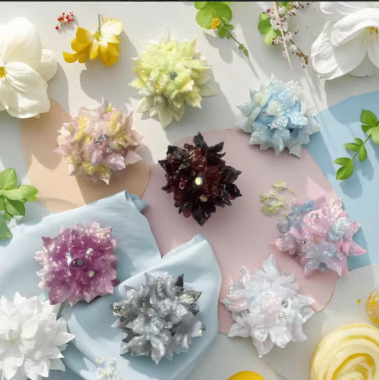 17mm Soft Butterfly Fancy Bead  Mix (5pcs) 💕 Main image