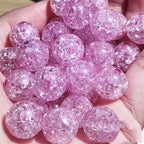 16mm  Crackle Beads (Sigle Colors)
