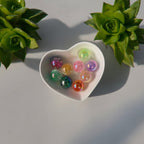 16mm Cracked Bicolor Beads Mix-H24