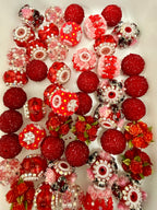 Fancy Rhinestone Color Bead Mixes (20pcs)