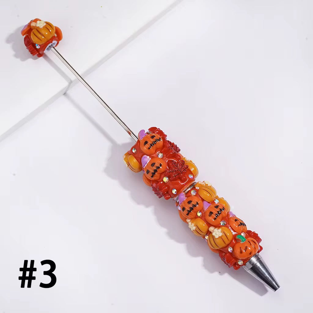 Halloween Pumpkin Charm Pens