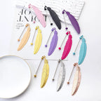 Feather Beadable Bookmark