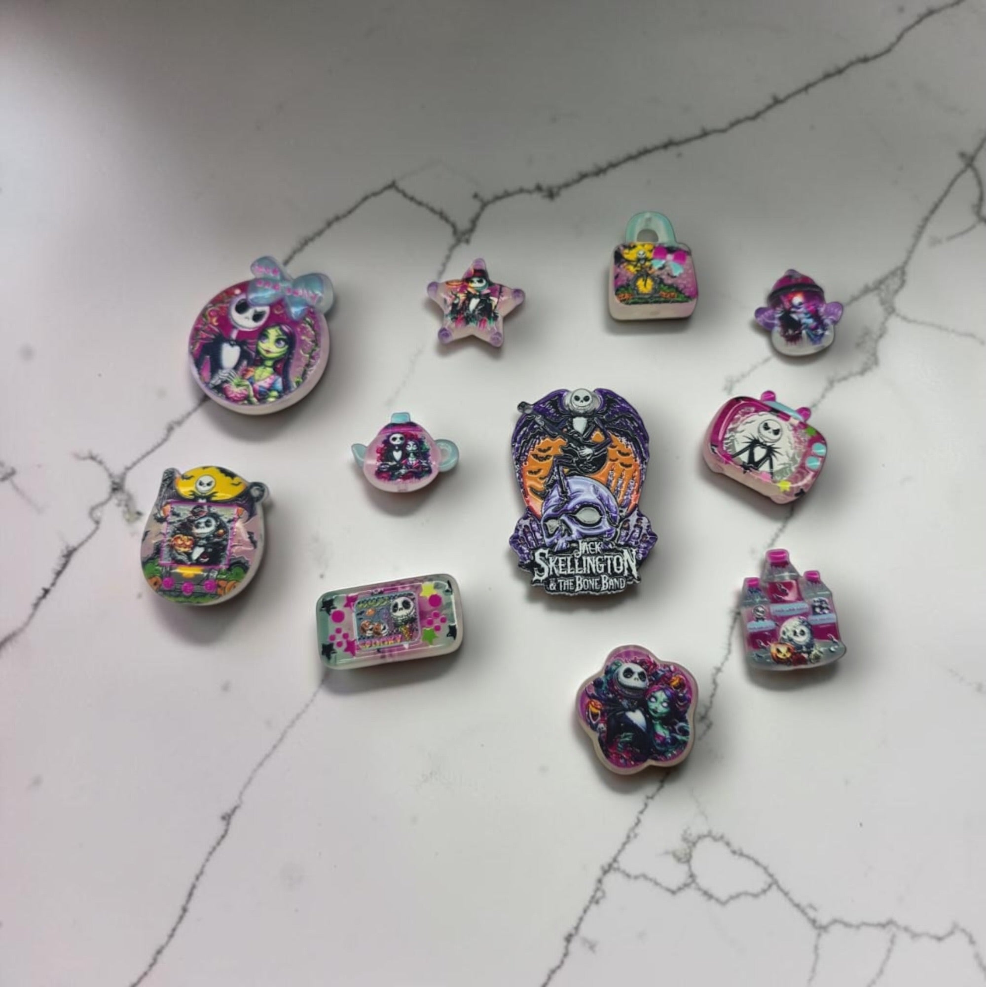 NBC Themed Glow Acrylic Focal Shapes Secondary image