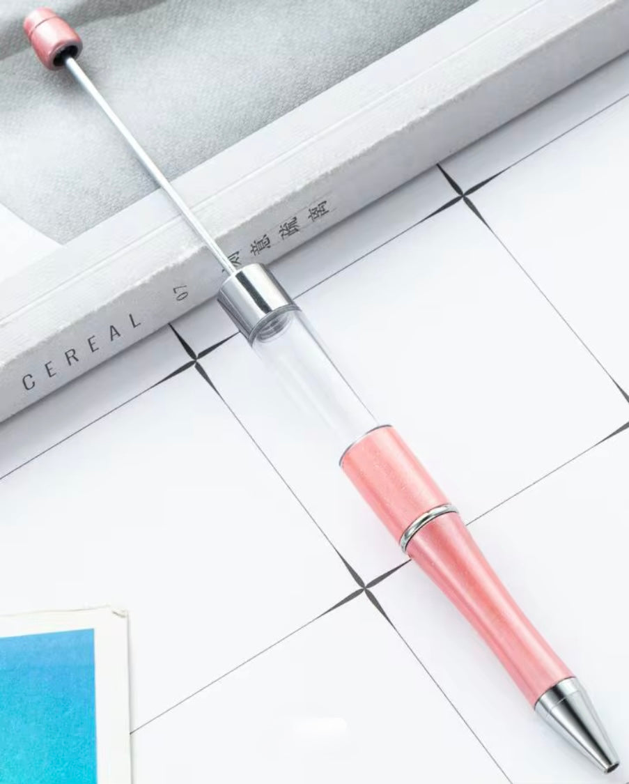 Shaker/Snowglobe beadable pens (Style 2)