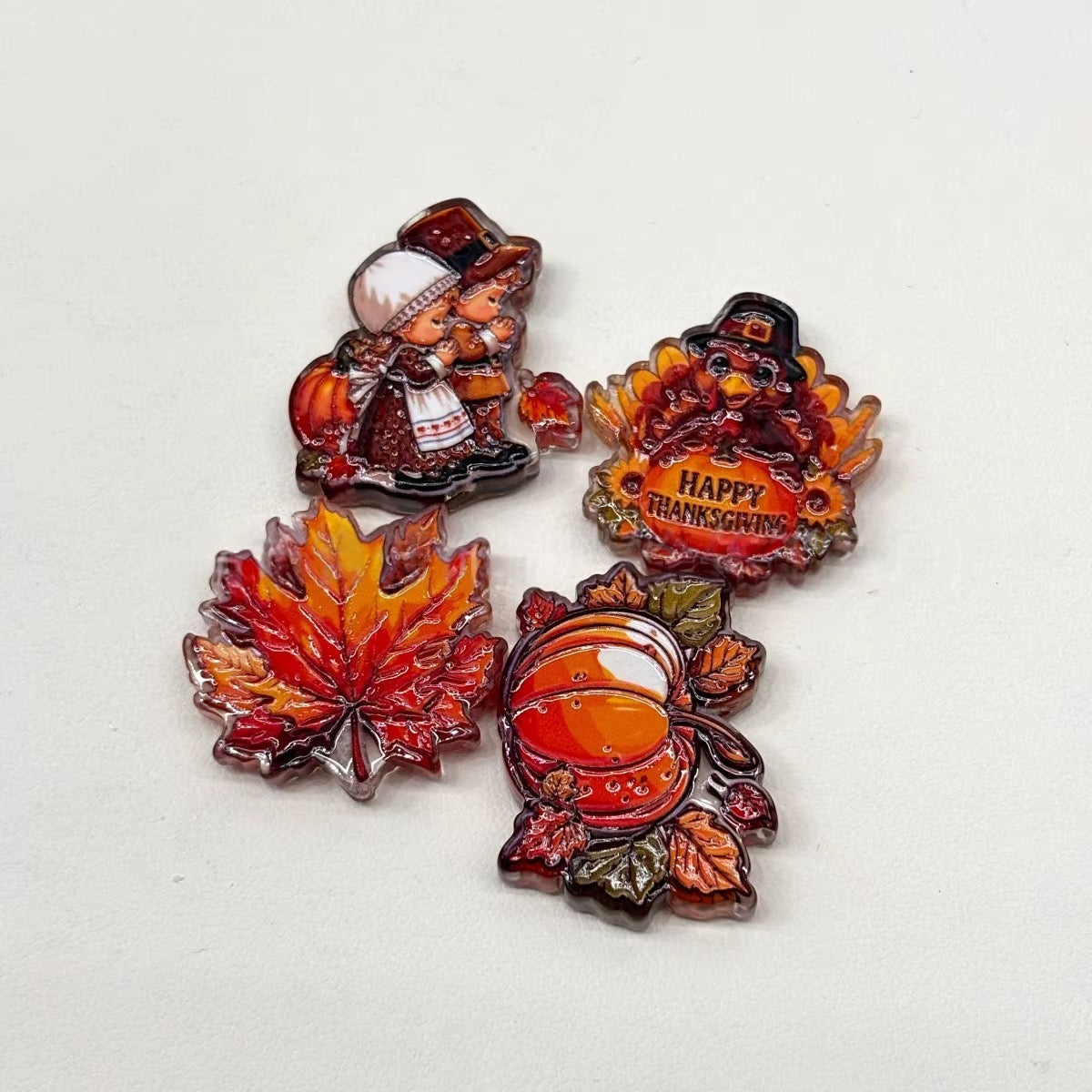 Autumn Thanksgiving Acrylic Focal Mix-💕